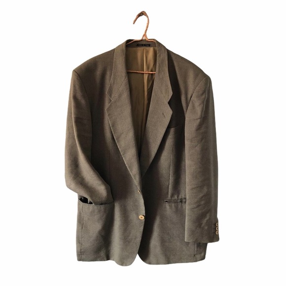 Vintage Italian suit jacket - Picture 1 of 4